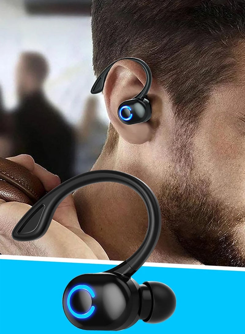 Chappeline BL17 Bluetooth Earphones Ergonomic Anti-drop Earplugs and High Definition Call Quality - Black - Image 2